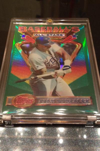 '93 Finest Refractor. My first "Big Purchase" after rekindling the Gonzalez PC.