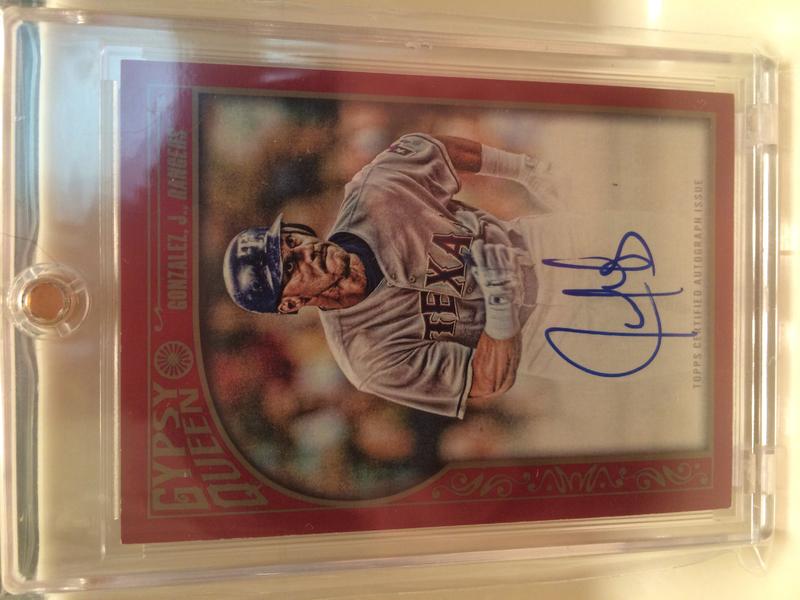 2015 Gypsy Queen "Red" auto #'d 1/5.